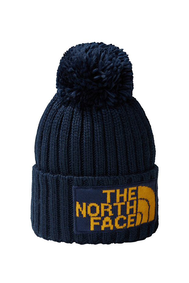 Protective Soft Knitted Beanie Patterned Pompom Detailed Colorful