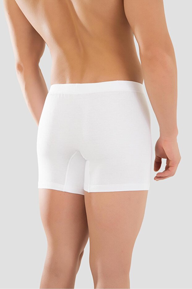 بوكسر رجالي من ميكرو مودال إيلستان بيسيك 1402 أبيض - 5