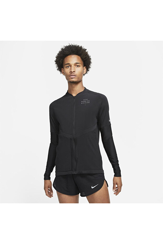 Dri-Fit Element Run Division Men's Full Zip Running Jacket - 1