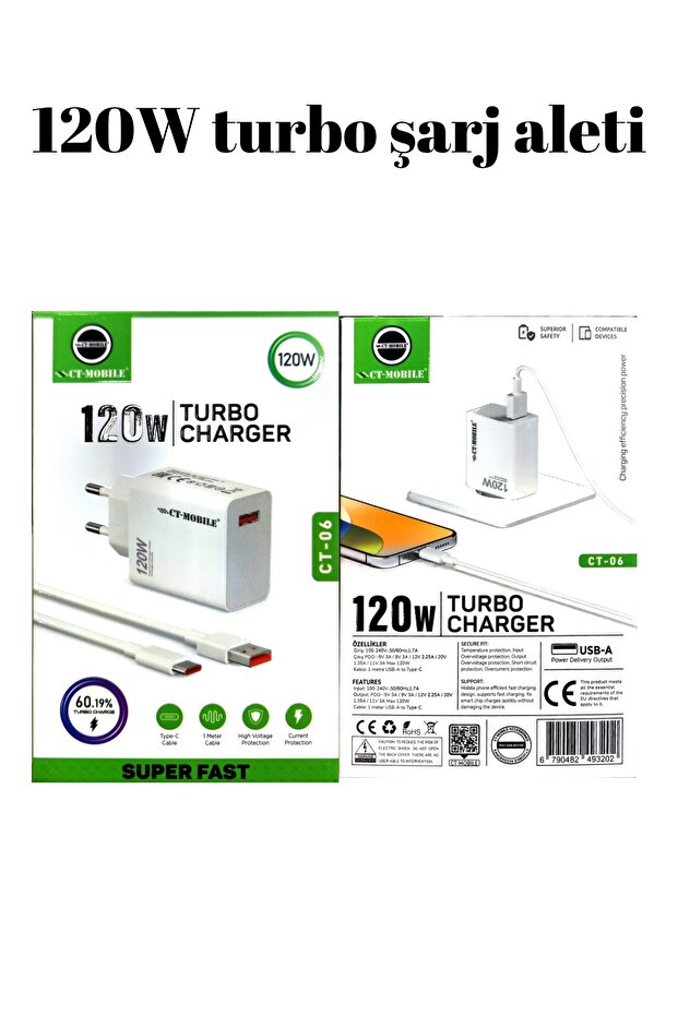 120 WATT ŞARJ ALETİ
