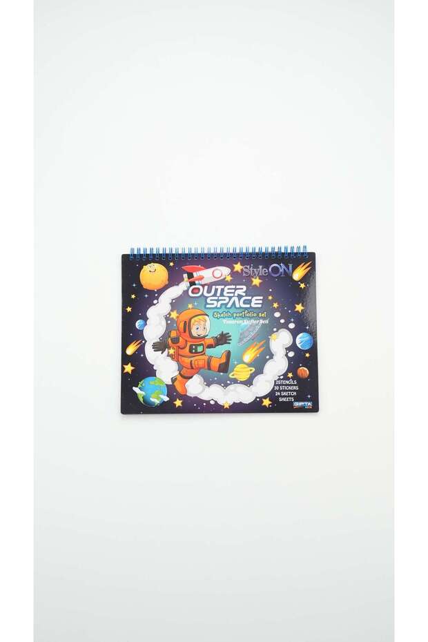 Styleon outer space sketch design notebook - 1