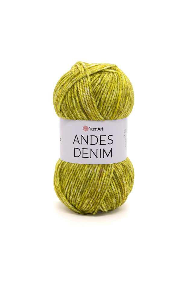 Andes Denim - Knitting Yarn Yellow-5110