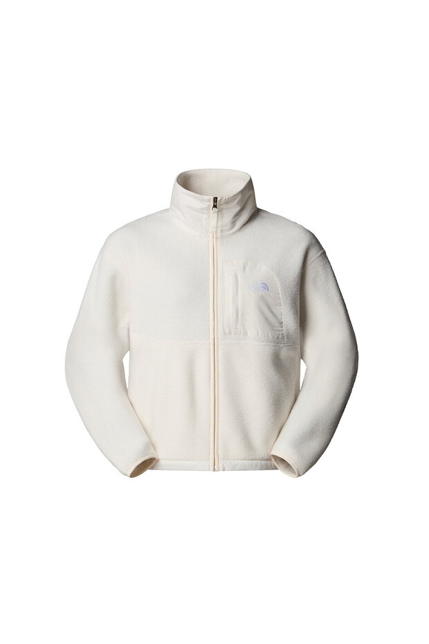 W Yumiori Off Peak Full Zip Jacket Men's Outdoor Fleece Jacket White