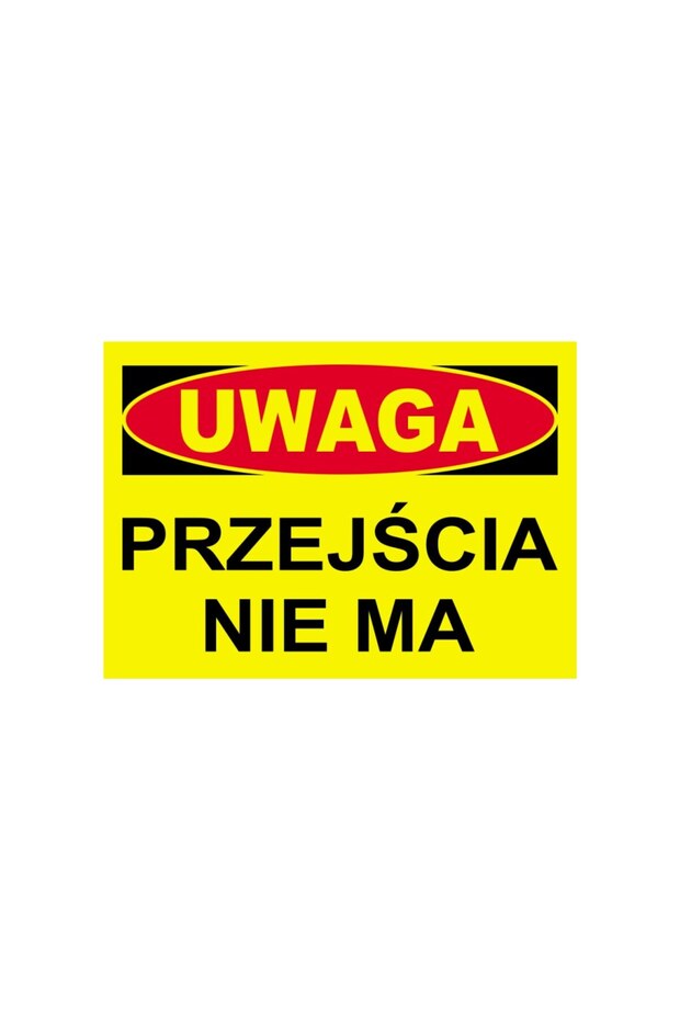 Indicator de avertizare pentru construcții din PVC 25x35 cm