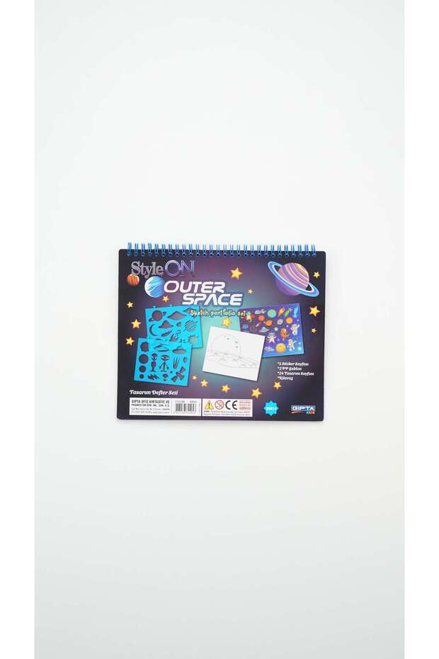 Styleon outer space sketch design notebook - 2