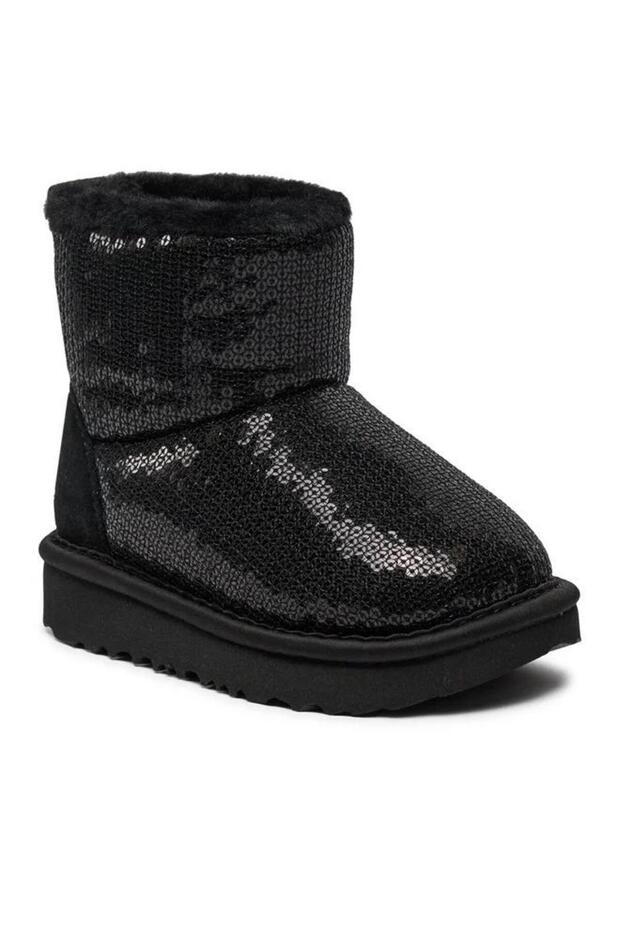 Classic Mini Mirror Ball Çocuk Botu - Siyah - 1