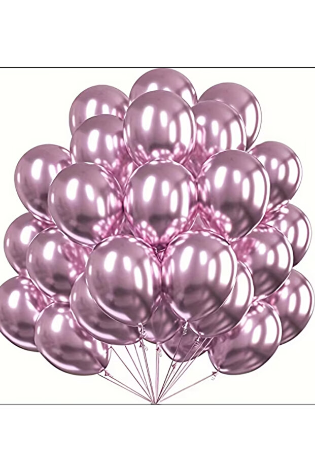 Kalisan Chrome Balloon 12 Inch 8 Pieces