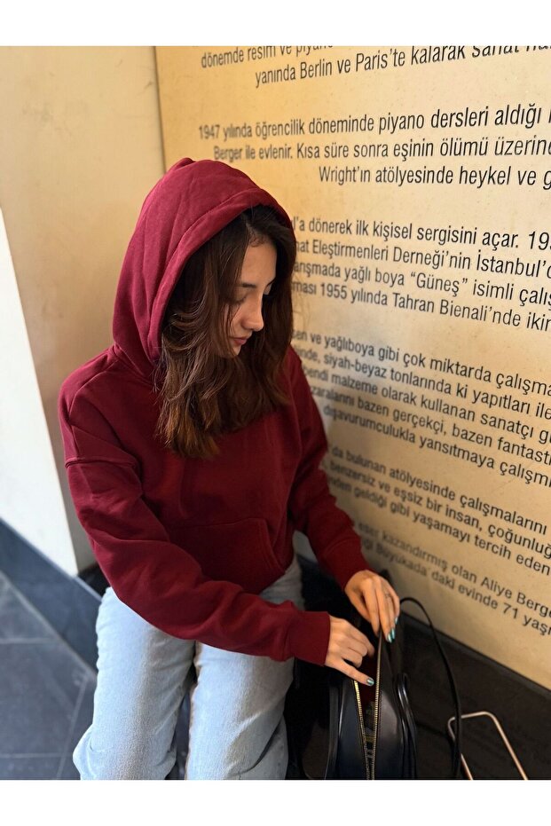 Kapşonlu Şaronlu Sweat - 2