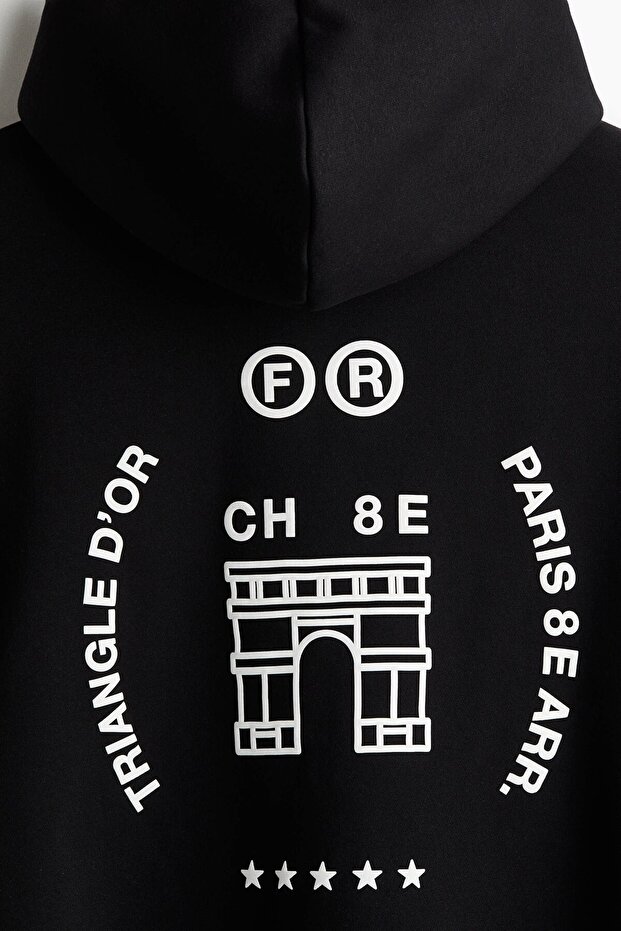 Kapüşonlu Üst Loose Fit - 6