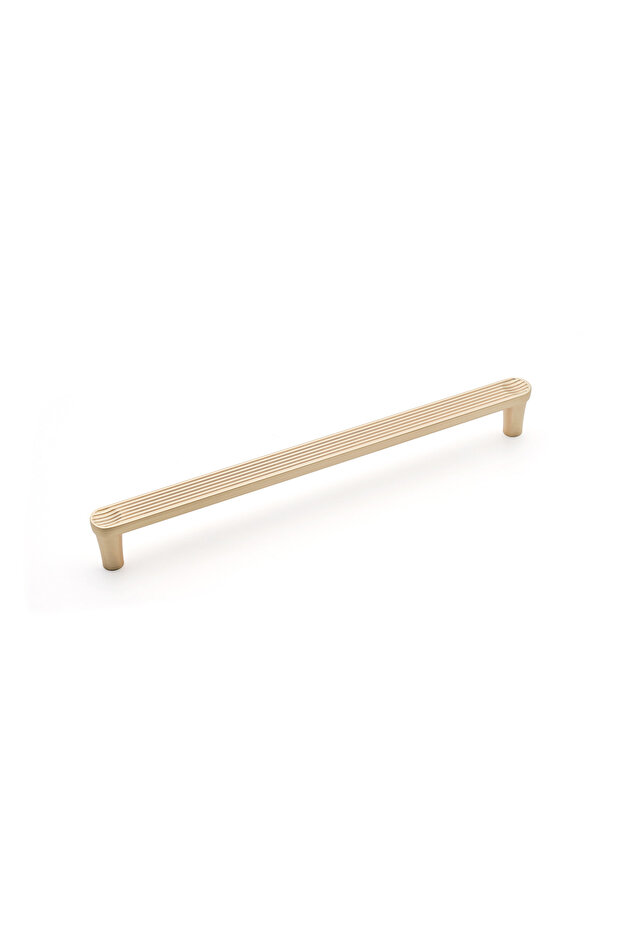 1904.01 Matte Gold Furniture Handle 96 mm | Kitchen Cabinet and Drawer Handle