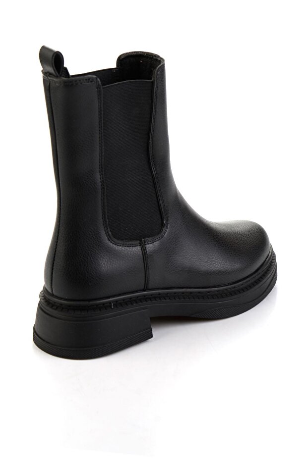 Siyah Kadın Bot & Bootie K02875110109 - 3