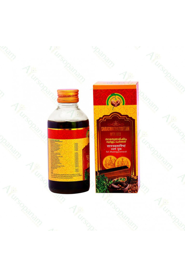 Saraswatharishtam With Gold 200 ML (Pack Of 1)