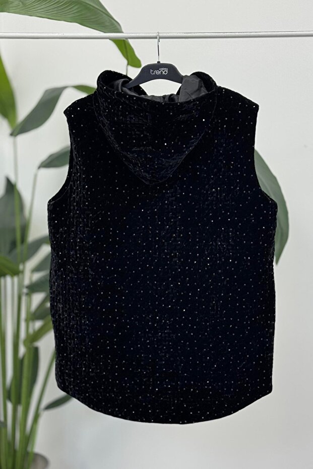 3227 Yelek - Siyah - 2