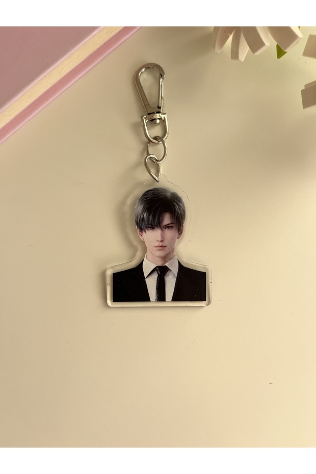 Love and Deepspace Game Zayne Game Keychain / Bag Ornament