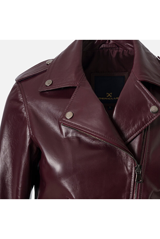 Cindy Kadın Gerçek Deri Mont - 3