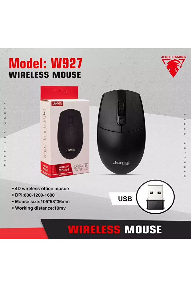 W927 Kablosuz Optik Mouse - 3