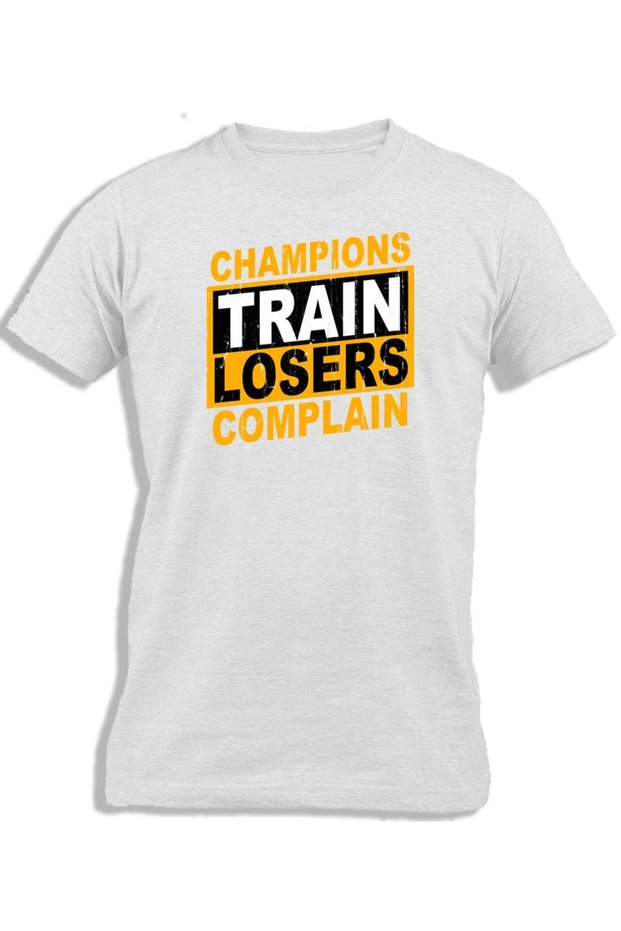 CHAMPIONS TRAIN LOSERS COMPLAIN