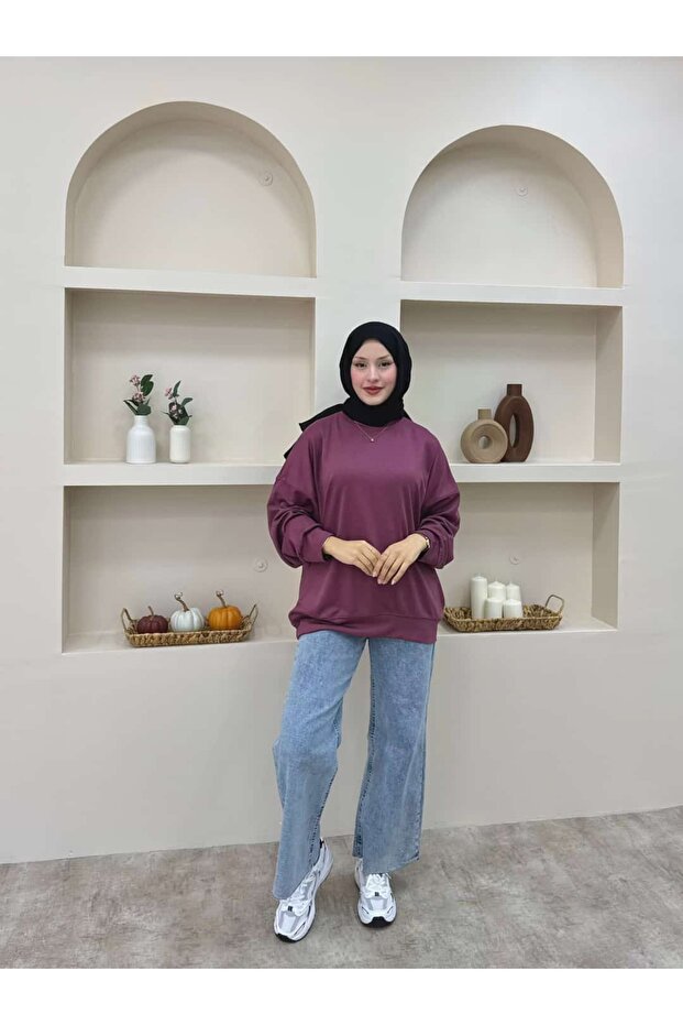 Plain Basic Sweat - 3