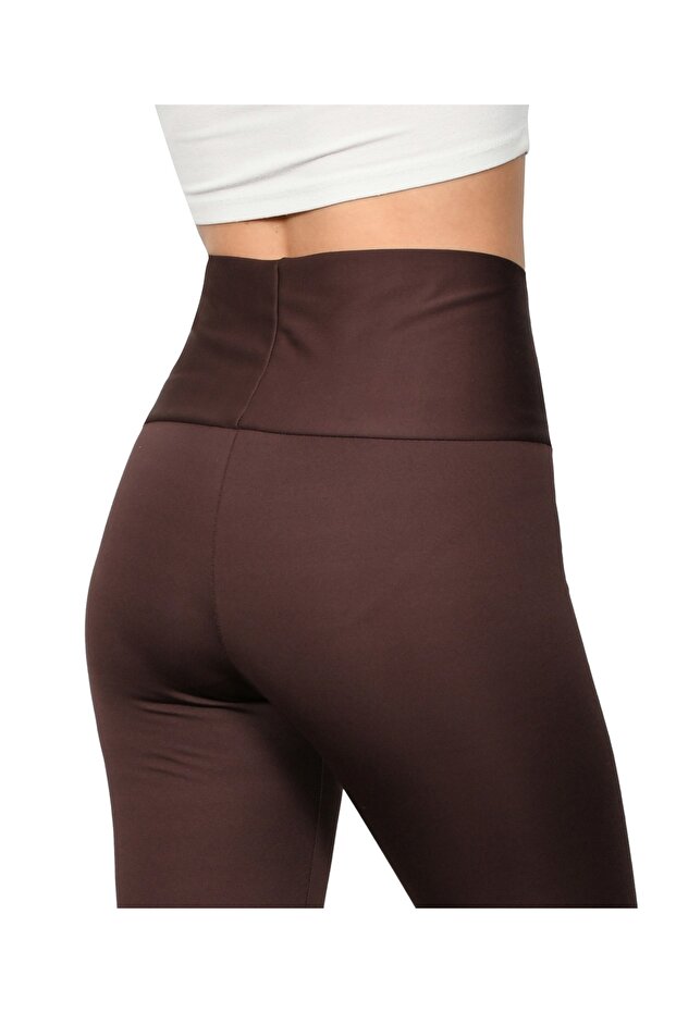 Şardonlu Çapraz Model Tayt - 4