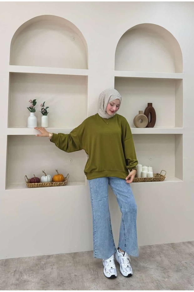 Plain Basic Sweat - 3