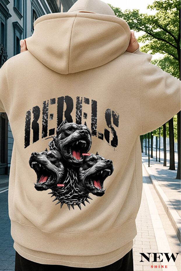 سويت شيرت مطبوع من بيبلز - 1