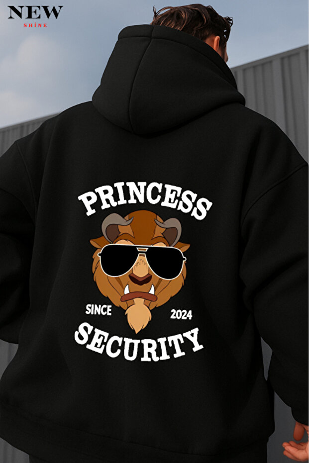 سويت شيرت مطبوع عليه Princess Security