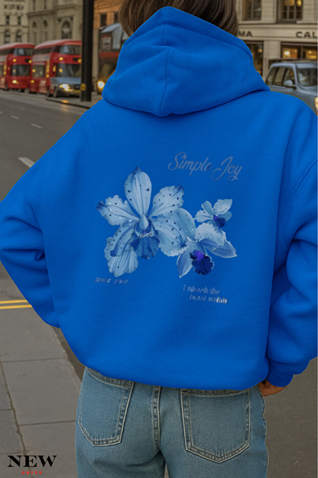 سويت شيرت مطبوع من Simple Joy