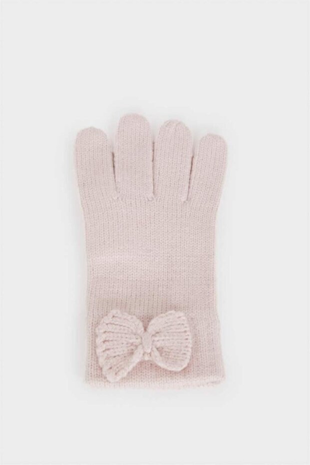Kız Çocuk Triko Eldiven (25 WN) - 2