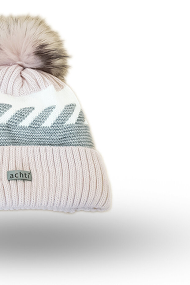 Caciula ciucure dama pufoasa - 3