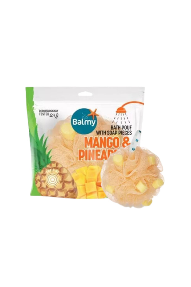 Body sponge with Mango & Pineapple Soap