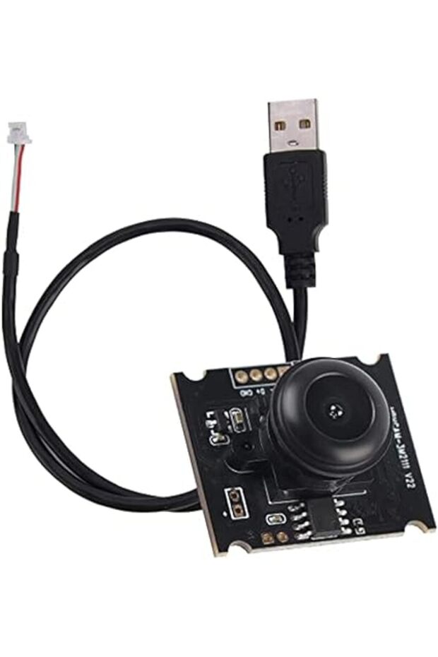 3 Megapixel USB Camera Module, 2048 x 1536 Webcam Board Module 15fps 110° USB Webcamera, Supports M