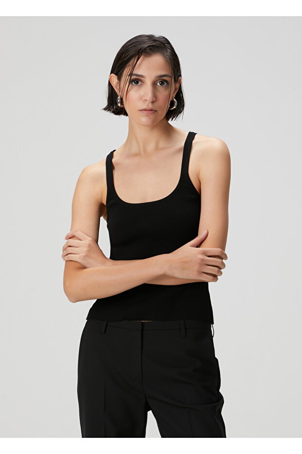 Siyah Triko Atlet - 1