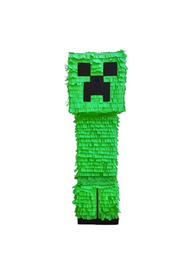 Pinata Minecraft / Pinata Creeper 60 cm + Bata