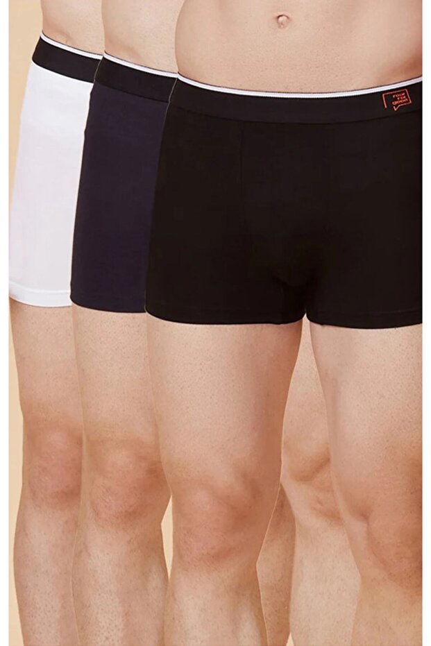 Flexi Fit Bamboo Soft Underwear Anti-Odour Men's Trunks Pack of 3