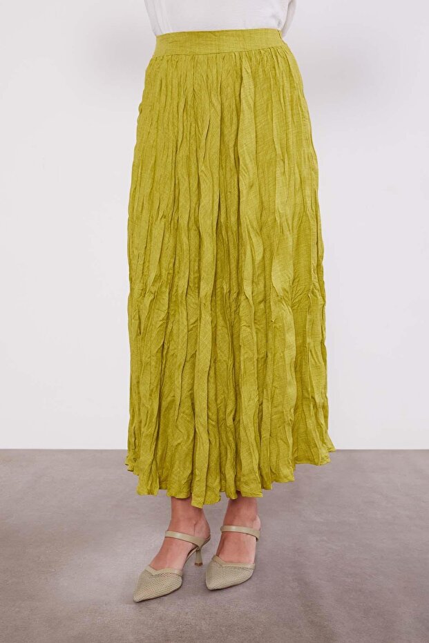 Asit Kırışık Model Etek - 1