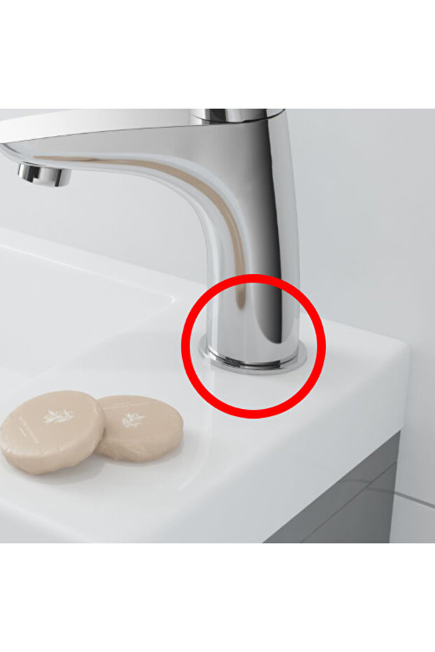Washbasin tap base ring - 3