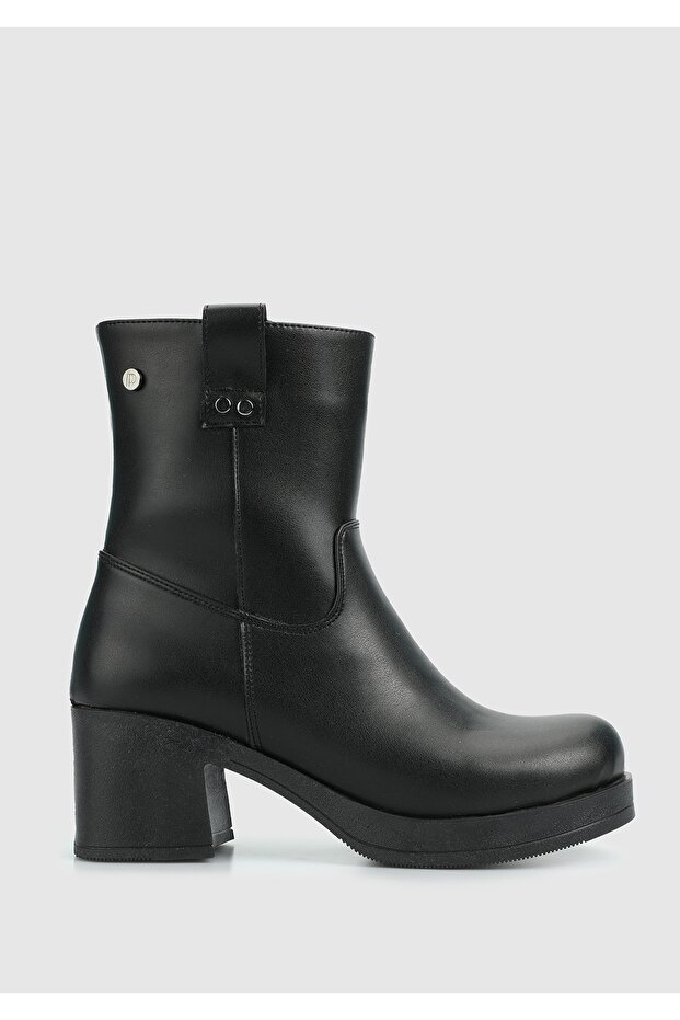 Siyah Kadın Bootie - 1