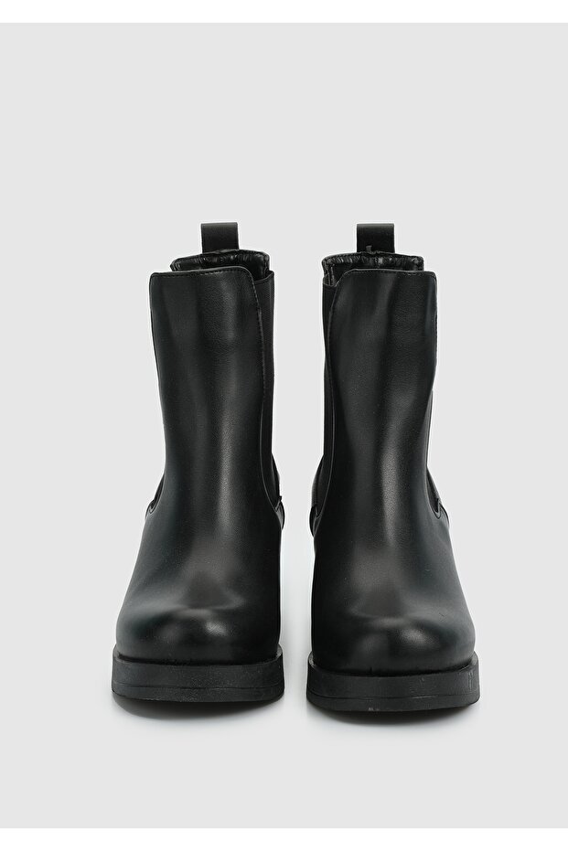 Siyah Kadın Bootie - 3