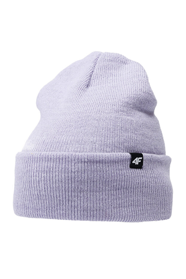Warm Recycled Polyester Cap Lilac - 1