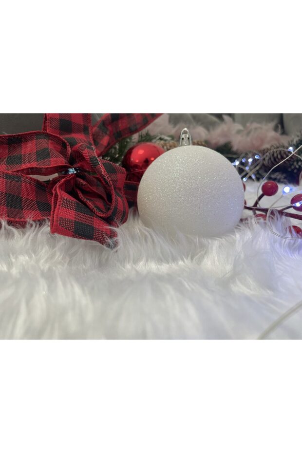 Коледна украса - Бяло - 15