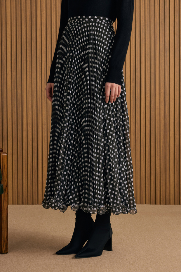 Puantiye Pilise Etek - 5