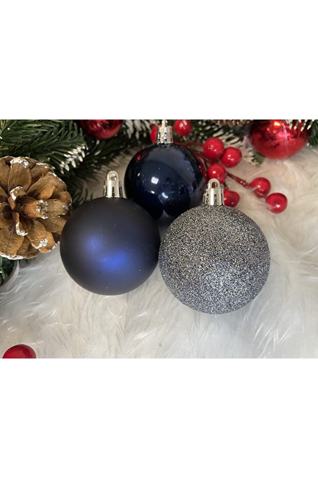 Коледна украса - Морскосиньо - 13