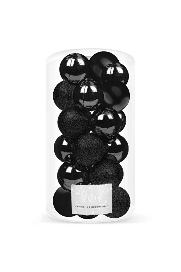 Коледна украса - Черно - 1