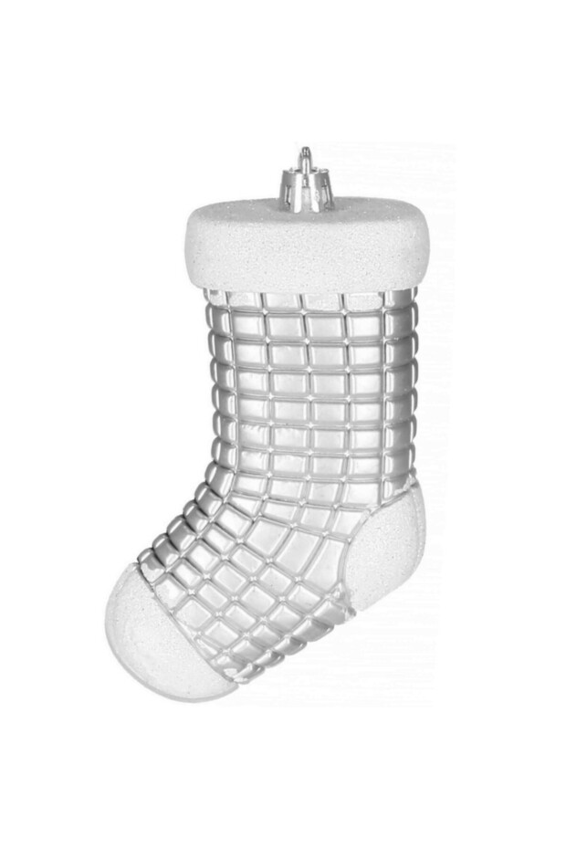 Коледна украса - Сребристо - 11