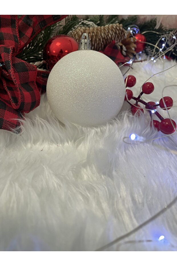Коледна украса - Бяло - 14