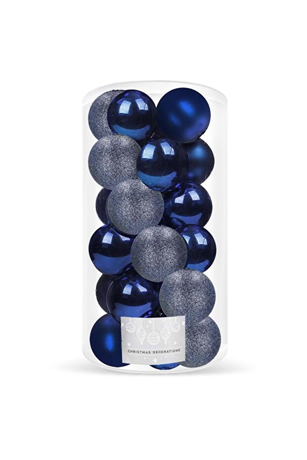 Коледна украса - Синьо - 1