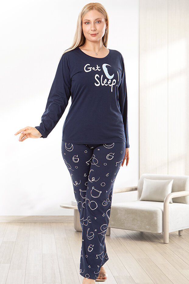 Cotton Long Sleeve Women's Pajama Set