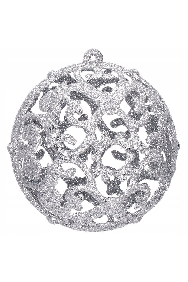 Коледна украса - Сребристо - 5