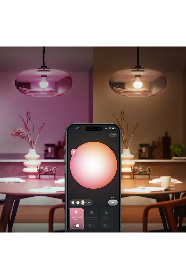 Hue Essential 3'lü E27 Ampul Başlangıç Seti 806 Lumen - 5