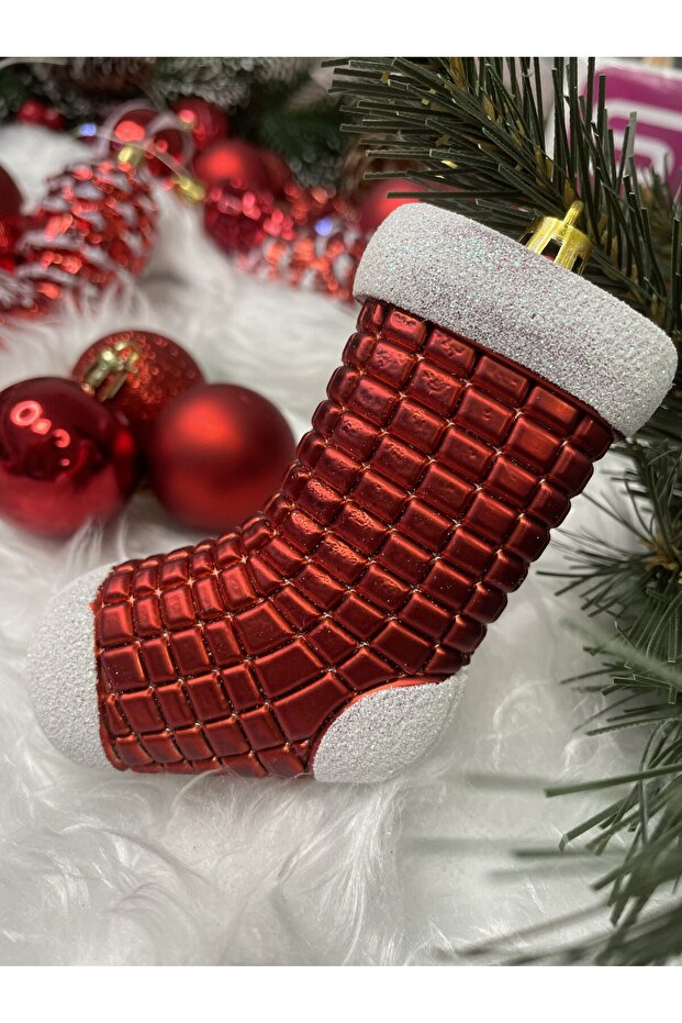 Коледна украса - Червено - 20